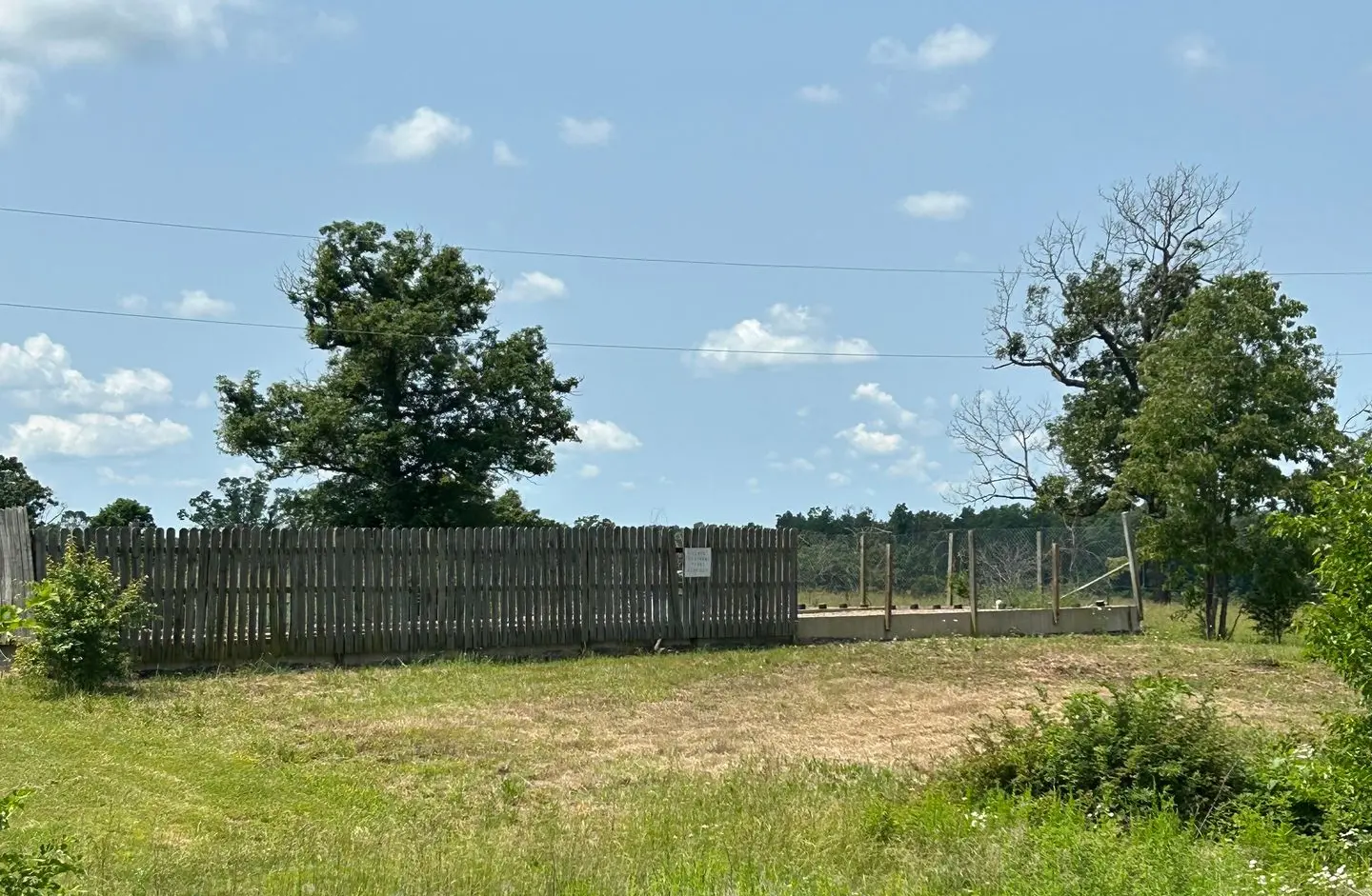 The Taylor Lane Estates treatment facility